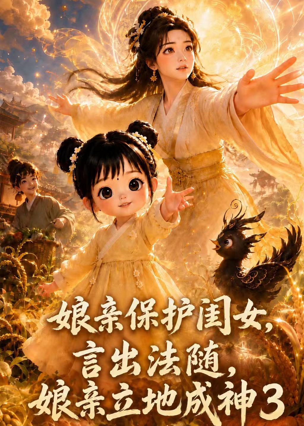 娘亲保护闺女，言出法随，娘亲立地成神3(全集)